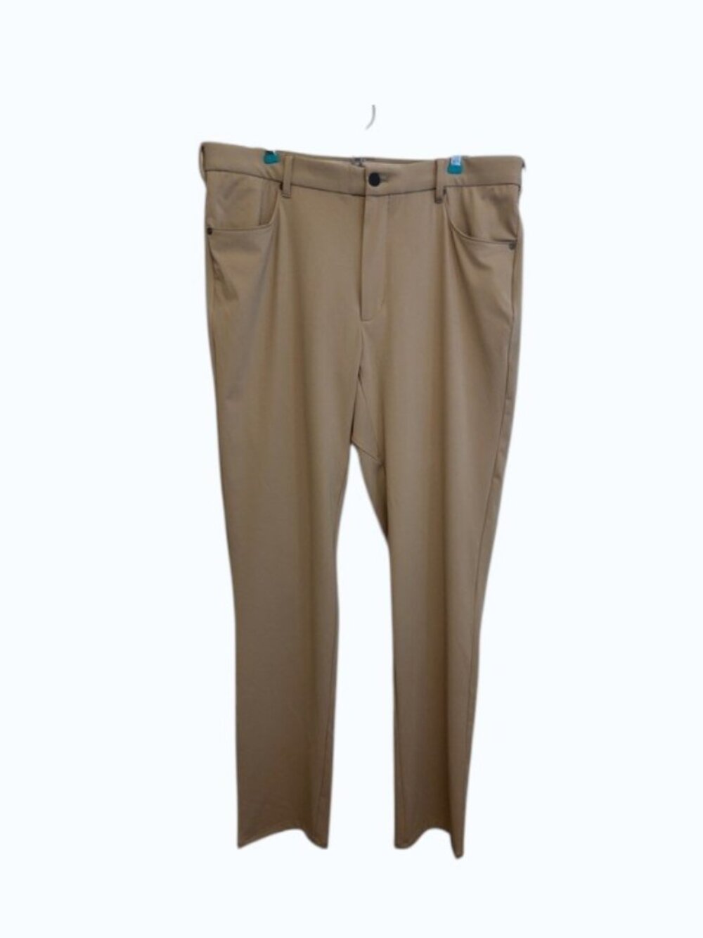 Johnnie-O Momentum Stretch Knit Performance Pants – Light Khaki – 36x34 – NEW